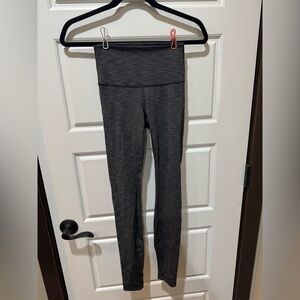 High-Waisted Gray Lululemon Leggings